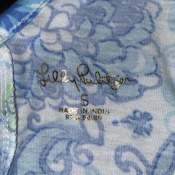 Lilly Pulitzer Frenchie Blue Designer CAMILLA SWING DRESS Preppy Classic | S - Picture 11 of 15